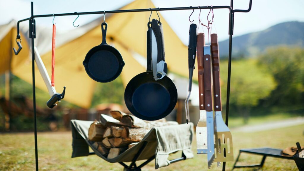 アウトドアグッズのイメージ